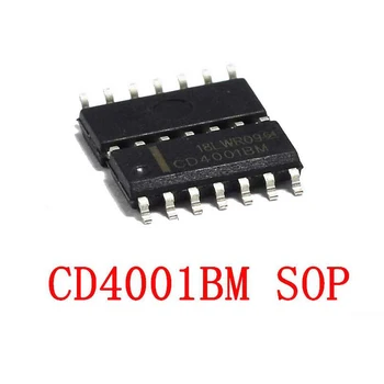 10DB CD4001BM SOP-14 CD4001B CD4001 4001 SOP14 SMD Új, Eredeti IC Lapkakészlet