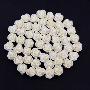20db/sok-8*14 mm Gyanta Rose Dekoráció Virágok, Gyöngyök, A Karkötő, Nyaklánc Kézműves Ékszerek Diy Tartozékok