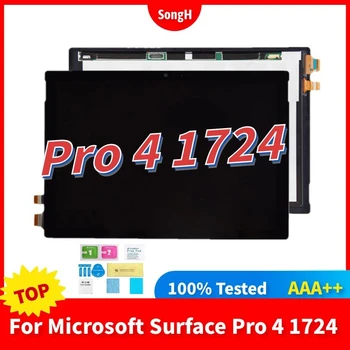 Eredeti LCD Kijelző a Microsoft Surface Pro 4 1724 LCD Képernyő Touch Digitalizáló Közgyűlés a Microsoft Surface Pro 4, Lcd
