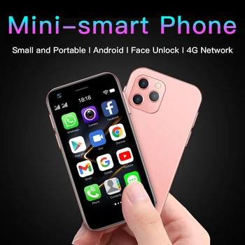 Globális Verzió SOYES XS 12 Hallgató Android Ultra Kis Mini Hordozható Okos Játék Kamera, Telefon, 4G Mini Gép 2100Mah