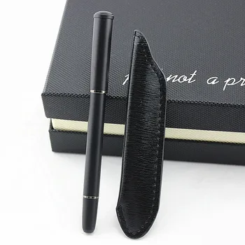 luxus fém toll írószer irodai kellékek üzleti ajándékok alá toll, reklám ajándék Toll nagykereskedelmi Kreatív bőr ceruza, táska