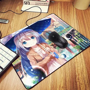 Olyan Aranyos Anime Lányok Gyerek Kafuu Chino Minta Mousepad A Rend Egy Nyúl, Mint A Szőnyeg Anime Barátom Pc Számítógép, Szőnyeg