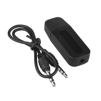 USB Autós Bluetooth-kompatibilis Adapter 3,5 mm-es Jack Bluetooth-kompatibilis Vezeték nélküli Vevő AUX Audio MP3-Lejátszó Autós Kihangosító