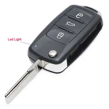 Új Automatikus Távoli Kulcs 5K0837202AD a / Bogár/Caddy/Tiguan/Touran/Golf/Polo Autó Kulcs Csere