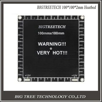100*100*2mm Mini Alumínium Heatbed Hő Lemez OpenBuilds 3D0353