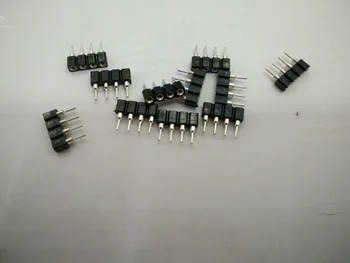 100 db/sok-4 tűs RGB csatlakozó 4 pin tű női típus 4 tűs DIY kis része a LED RGB 3528, valamint szalag 5050