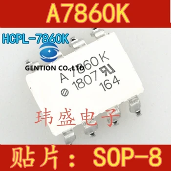 10DB A7860K A7860 HCPL-7860 HCPL-7860 k SOP-8 fény csatlakozó raktáron 100% új, eredeti