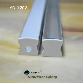 10db/sok 2meters hossza led alumínium profil,2m W17.5 H 15 mm-es led-csatorna, 12 mm NYÁK-board led bar fény