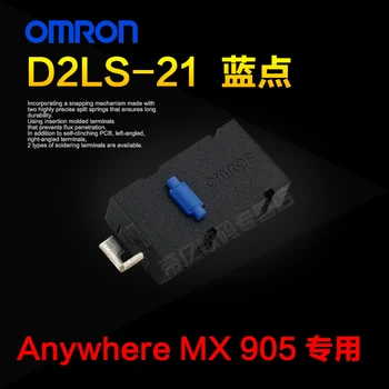 1db eredeti OMRON D2LS-21 kék pont mikro kapcsoló Logitech M905 egér Anywhere2 10 millió élettartam