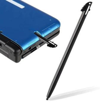 2 X Fekete Műanyag érintőképernyővel, Tollal a Nintendo 3DS N3DS XL LL Új érintőképernyő Ceruza Toll