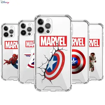 2021 Disney Marvel Képregény, Anime Telefon burkolata Iphone 13 12 Pro Max 11 8 7 6 S XR PLUSZ X XS SE 2020 Mini Átlátszó Cella