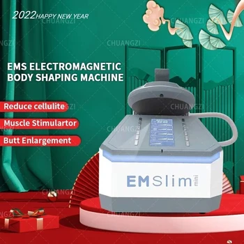 2021The legújabb hordozható Ems izom stimulátor alakformálás gép LEGÚJABB Emslim RÁDIÓFREKVENCIÁS Elektromágneses Izom Stimulátor Karcsúsító