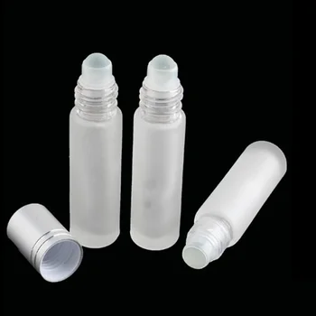3PCS 10ml Üveg Görgős Üres Üvegeket Tiszta A Tekercs Üres Kozmetikai Alapvető
