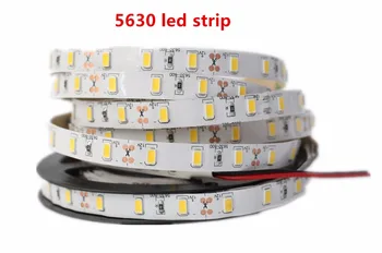5m 5630 LED szalag Light nem vízálló Világítás 300leds/tekercs fehér/ meleg fehér led világítás dekoráció