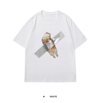 A Macska Nyomtatás póló Nő Sleeve Rövid Ujjú Nyári Póló Vogue-Fit póló 2021 Új Nő, T-ing