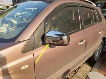 A Renault Koleos 2009-2019 Magas minőségű ABS Króm Visszapillantó tükör fedezze Anti-semmiből védelem dekoráció, autó tartozékok