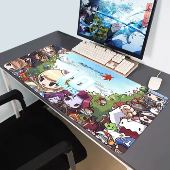 Egérpadok Maplestory Egyéni Pad Játékos, Aranyos Dekoráció Kiegészítők Szőnyeg Xxl Lány Billentyűzet Anime Gaming Mousepad Padmouse Íróasztal
