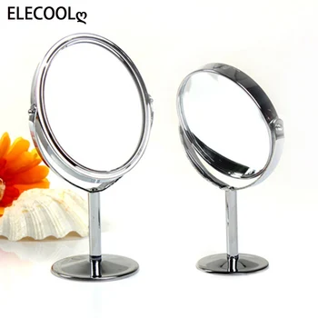 ELECOOL Kétoldalas Kozmetikai Tükör Állvány Nagyító Tükör Szépség Smink Kozmetikai Tükör, Az Emberek, az Arc Szépség Smink Eszközök