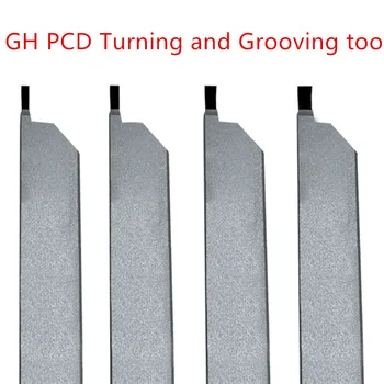 Gyémánt horonymaróval, valamint CBN grooving eszköz eszterga lapkák PCD pistons fordult marószerszám az Alumínium pistons 1db