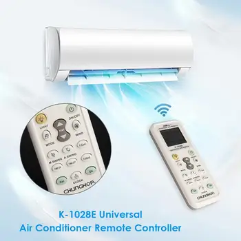 K-1028E 1000 1 légkondícionáló Távirányító Digitális LCD Általános A/C Hűtő Csere Vezérlő