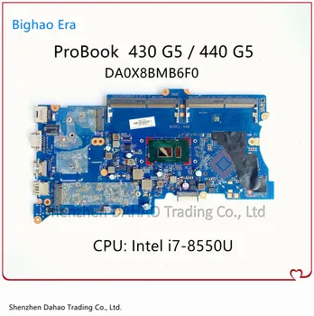 L01042-601 L01042-001 HP ProBook 430 G5 440 G5 Laptop Alaplap DA0X8BMB6F0 DA0X8BMB6G0 A i7-8550U CPU DDR4 100% - ban Tesztelt