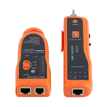 LAN Hálózati Kábel Teszter Cat5 Cat6 RJ45 UTP STP Érzékelő Line Kereső Telefon Vezeték Tracker Diagnosztizálni Hang Eszköz, Készlet