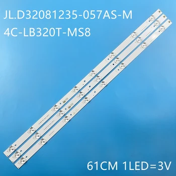 LED háttérvilágítás szalag JL.D32081235-057AS-M 4C-LB320T-MS8 32HA3103 TCL H32B380B JL.D32081235-057AS-M 32HA3103