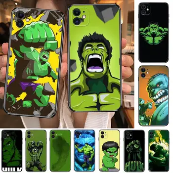 Marvel Avengers hulk Telefon Esetekben iphone 13 Pro Max esetben 12 11 Pro Max 8 PLUSZ 7 PLUS 6-OS iphone XR X XS mini mobil hallja
