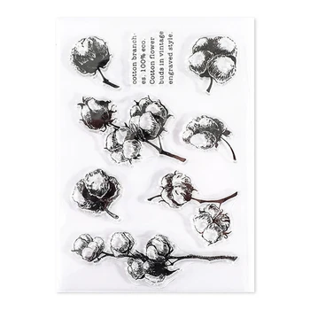 Retro Több Elem Scrapbooking Tiszta Bélyegek Elegáns Keret Pillangós Virágok, Levelek, Levelek Világos Bélyeget Kártya DIY