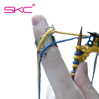 SKC Fonalak Útmutató Pulóver Kötés Eszköz Ujját Vezeték Splitter Fonal Vezető Gyűrű A Kötés, Varrás, Rajongó