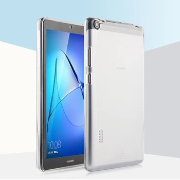 Tok Huawei MediaPad T3 7.0 BG2-W09 Tabletta Fedezi 360 Teljes Protecive Puha Világos Vissza az Esetben a Huawei T3 7.0 wifi Látás Üveg