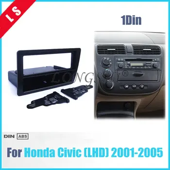 Tökéletes 1 Din autórádió Fascia 2001 2002 2003 2004 2005 Honda Civic LHD A Dash Mount Kit CD Trim Panel DVD Keret 1DIN