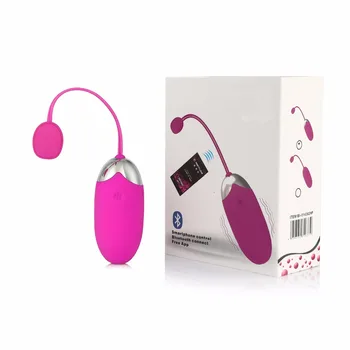 Vezeték nélküli Bluetooth Telefon App Remote Vibrátor Újratölthető Kegel Labdát Klitorisz Stimulátor Vibrátor a Nők Maszturbátor Szex Játékok