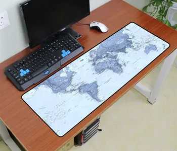 világ térkép egér pad 900x300x3mm pad, hogy egér van gogh notbook számítógép mousepad művészet játék padmouse gamer billentyűzet, egér, mat
