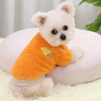 Őszi-téli meleg kétlábú kutya, kisállat hitel kiskutya ruhát teddy kutya ruha